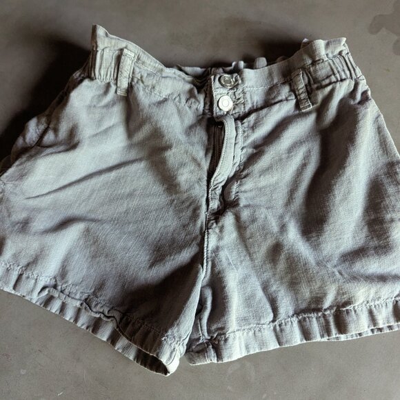 Zara | PAPERBAG SHORTS |Gray - Picture 12 of 16